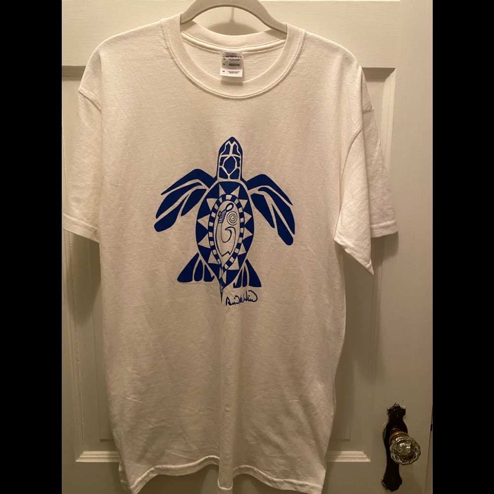 NWOT David Wirth Sea Turtle Tee Shirt